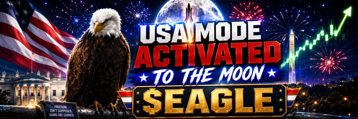 USA Mode Activated $EAGLE DEX banner